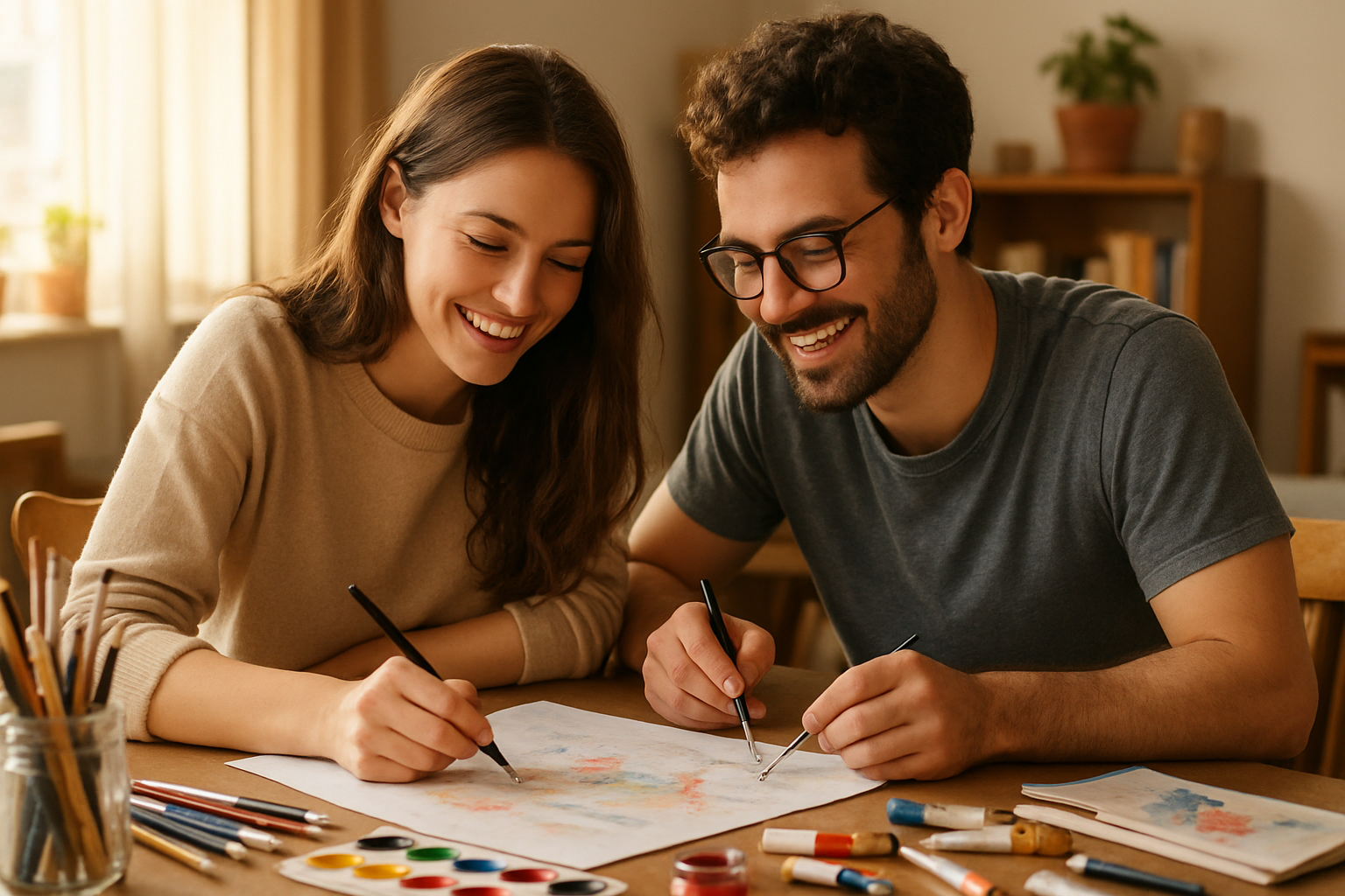 כיצד לחזק את הקשר הזוגי באמצעות עבודה משותפת על פרויקטים יצירתיים