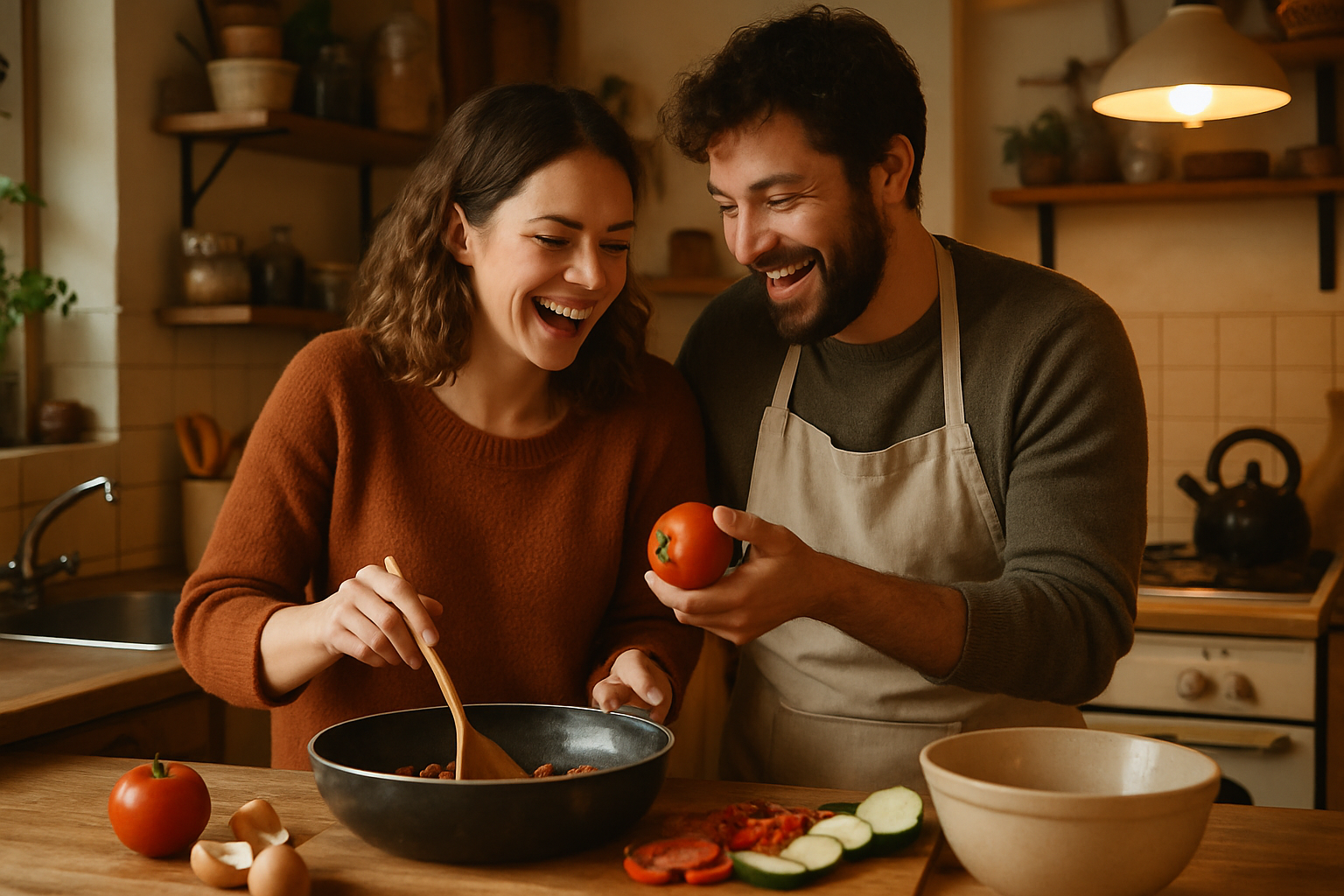 כיצד לשפר את האינטימיות באמצעות בישול משותף