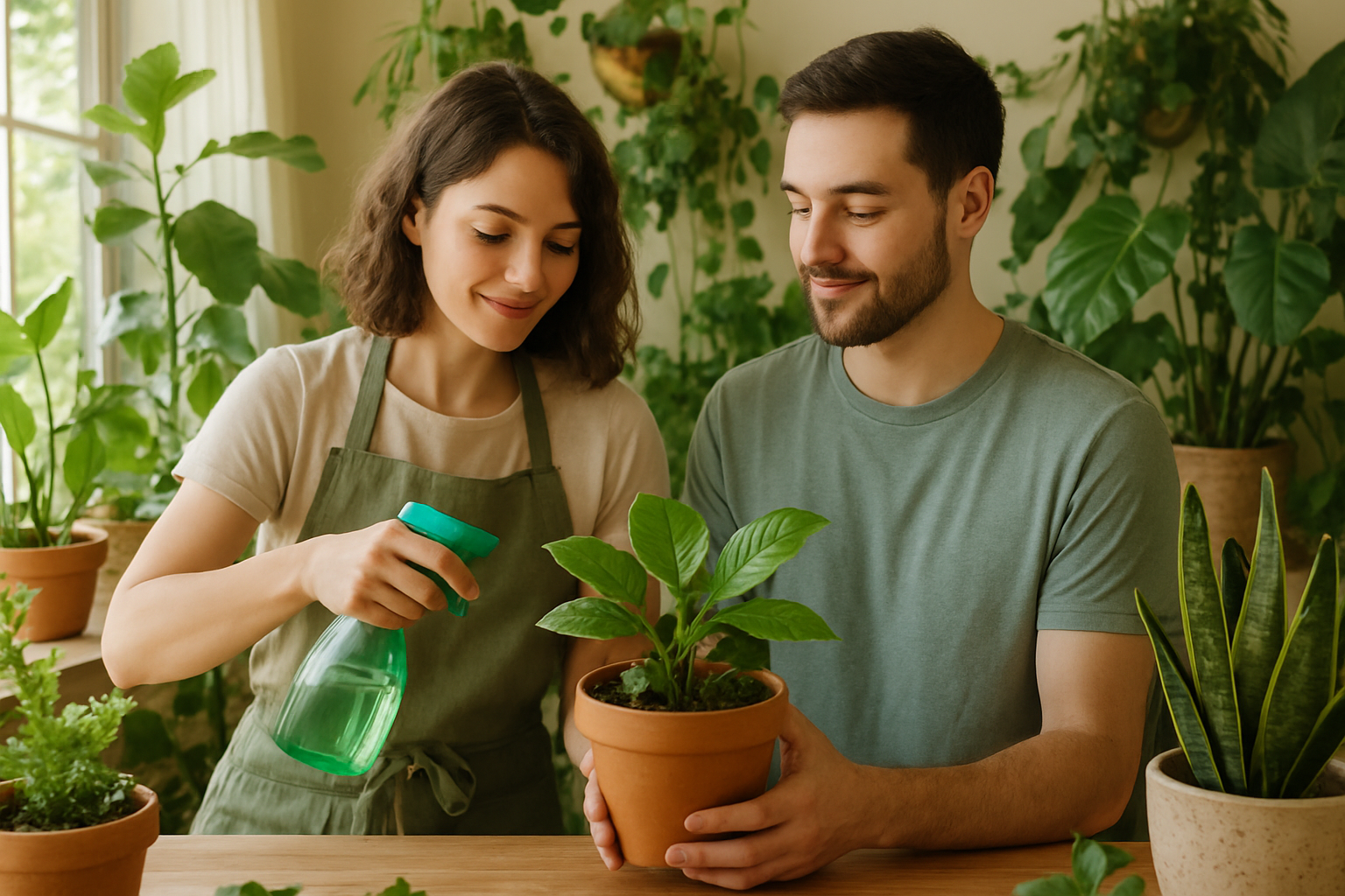 כיצד לשפר את התקשורת הזוגית בעזרת טיפול בצמחים בבית