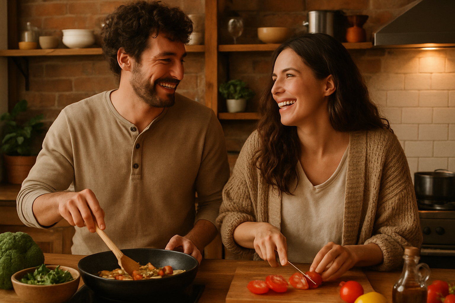 כיצד לשפר את האינטימיות הזוגית באמצעות בישול משותף