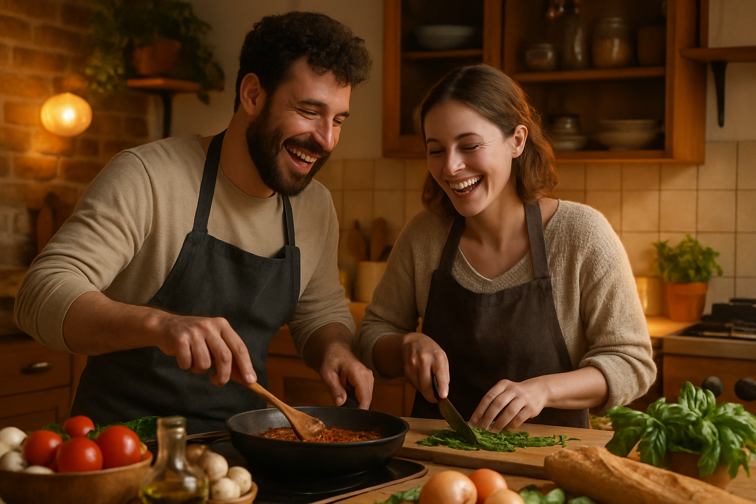 כיצד לחזק את הקשר הזוגי באמצעות בישול משותף