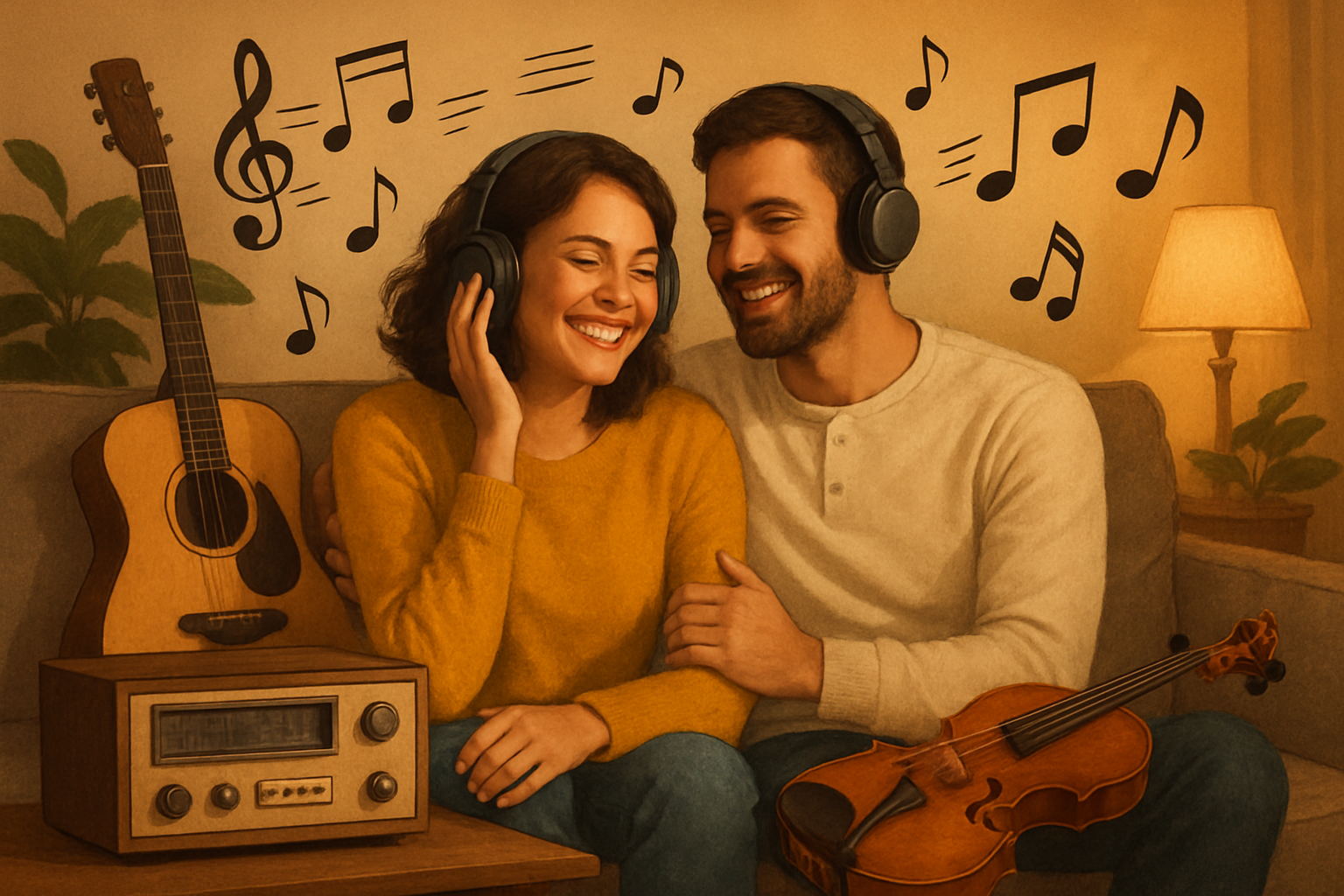 כיצד לחזק את הקשר הזוגי באמצעות מוזיקה משותפת